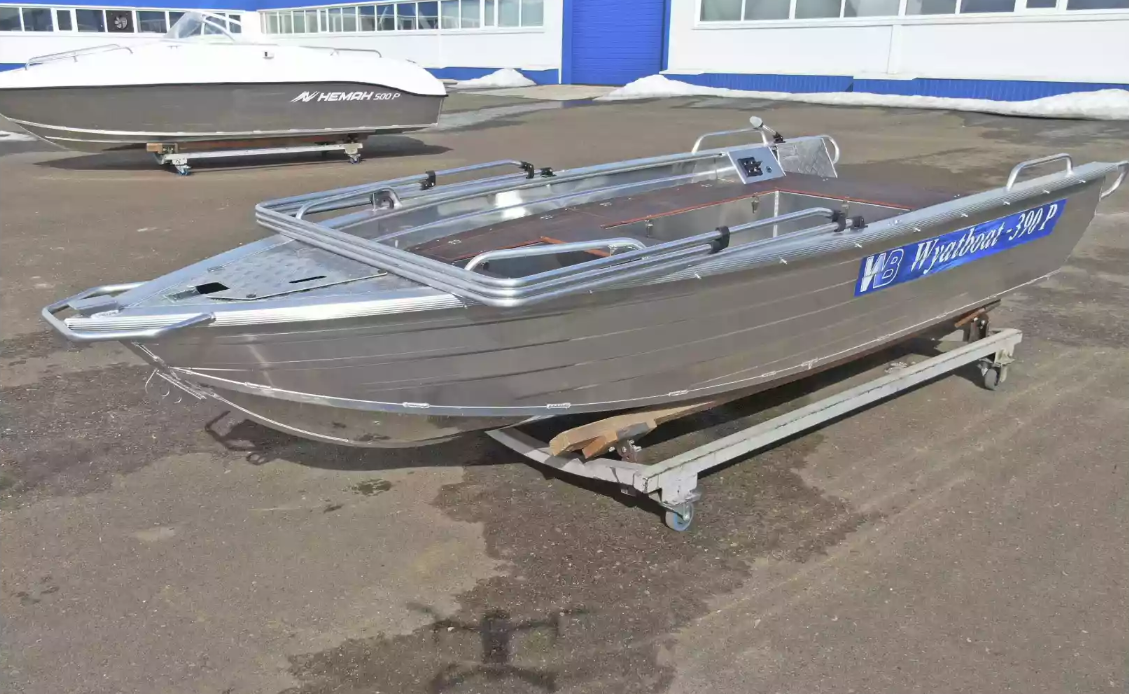 Алюминиевая лодка Wyatboat-390РМ в Сургуте