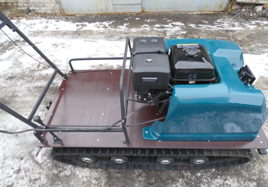 Мотобуксировщик AhtaR LR13 с реверс-вариатором Буран (задний ход) в Сургуте