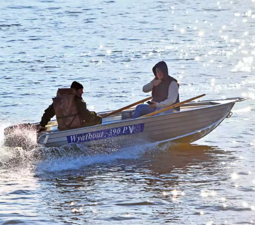 Алюминиевая лодка Wyatboat-390 P в Сургуте