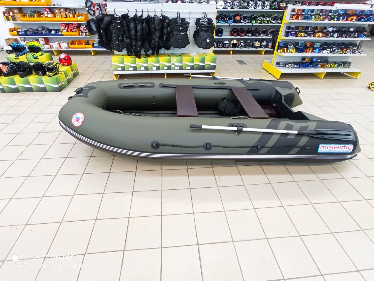 Лодка MISHIMO RIVER JET 390 под водомет в Сургуте