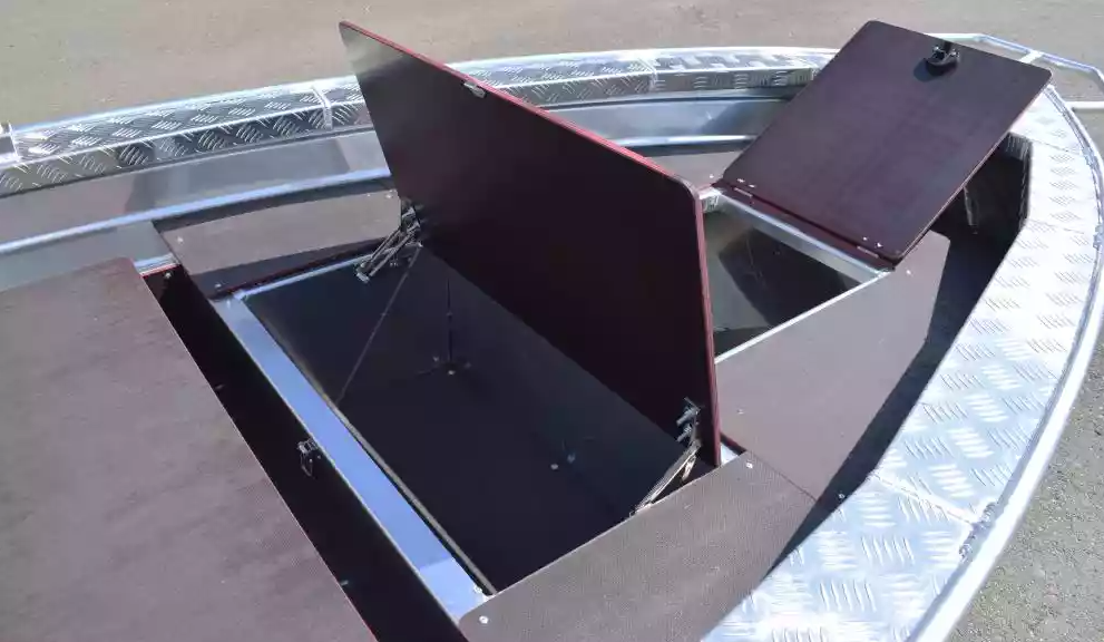 Алюминиевая лодка Wyatboat-390Р Fish в Сургуте