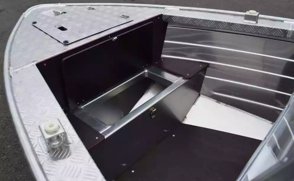 Алюминиевая лодка Wyatboat-390 DCM Увеличенный борт в Сургуте