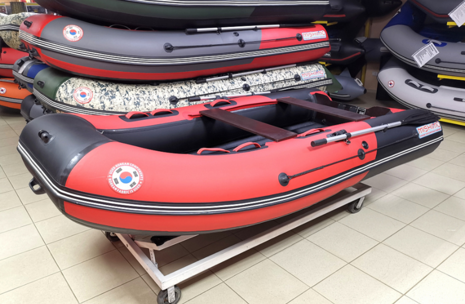 КОМПЛЕКТ Лодка MISHIMO PRO 350 + ЛОДОЧНЫЙ МОТОР MARLIN MP 9.9 (20) AMHS PRO в Сургуте