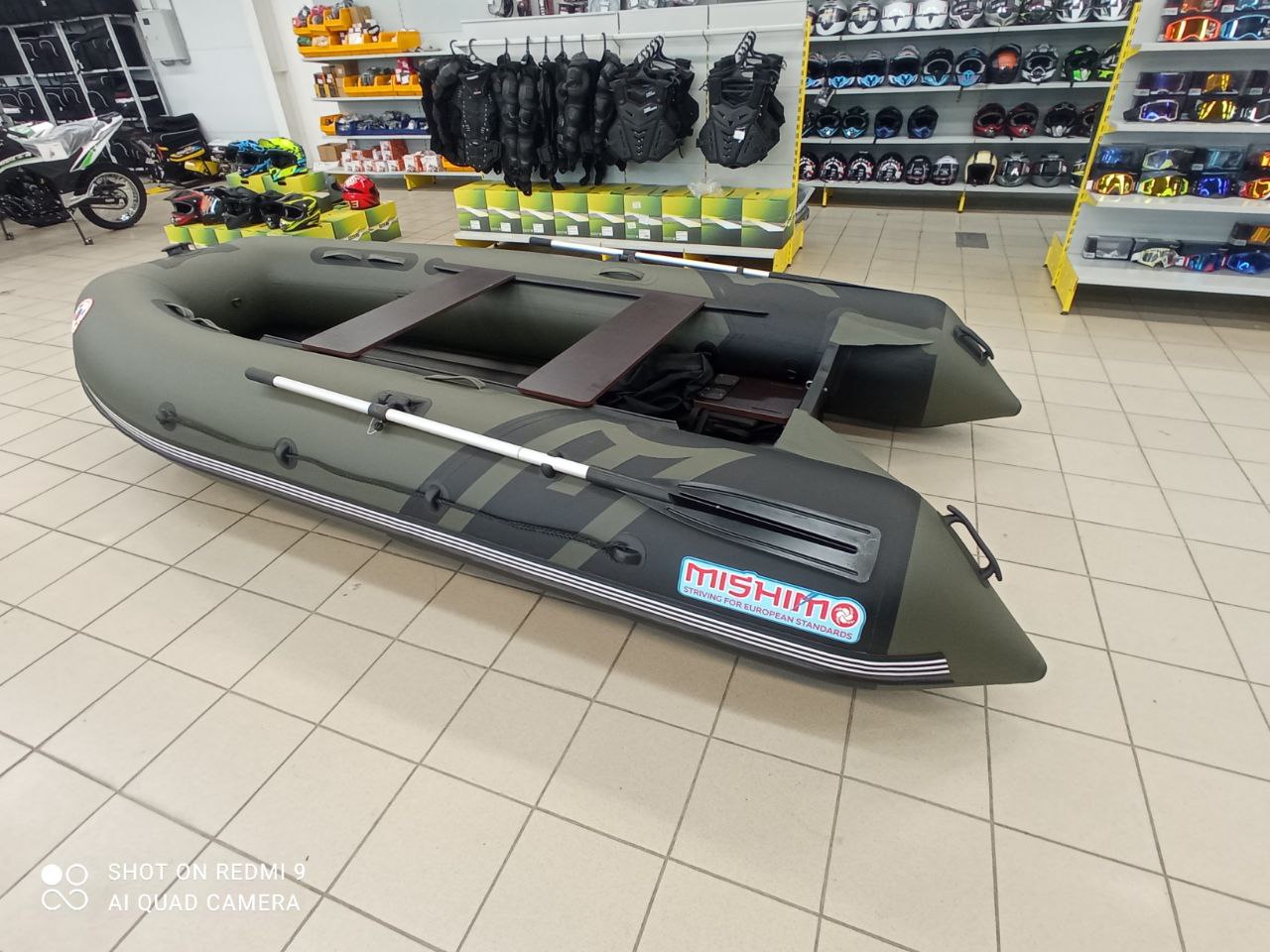 Лодка MISHIMO RIVER JET 390 под водомет в Сургуте