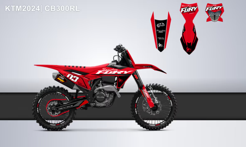 Кроссовый мотоцикл Sanchez Fury CB300RL в Сургуте