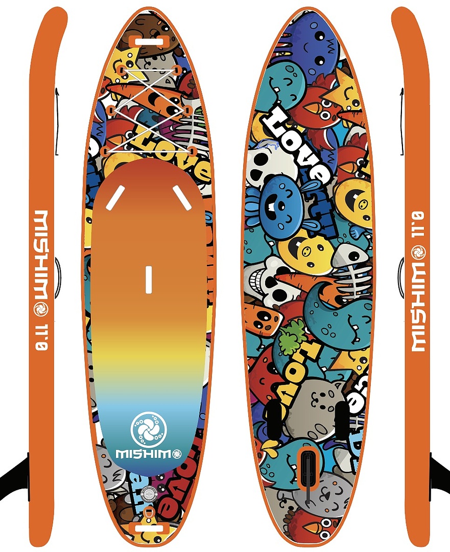SUP (САП) Доска MISHIMO CRAZY-LINE 10.6’ (325см) в Сургуте