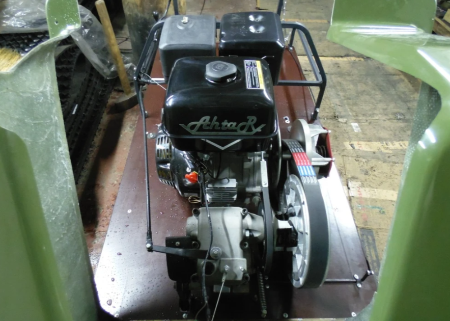 Мотобуксировщик AhtaR LR13 с реверс-вариатором Буран (задний ход) в Сургуте