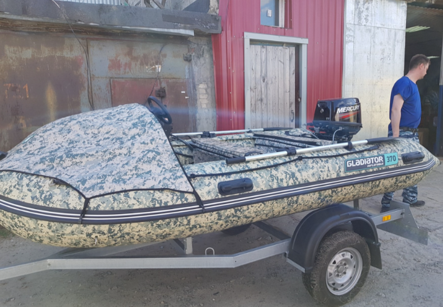 НАДУВНАЯ ЛОДКА GLADIATOR C370AL в Сургуте