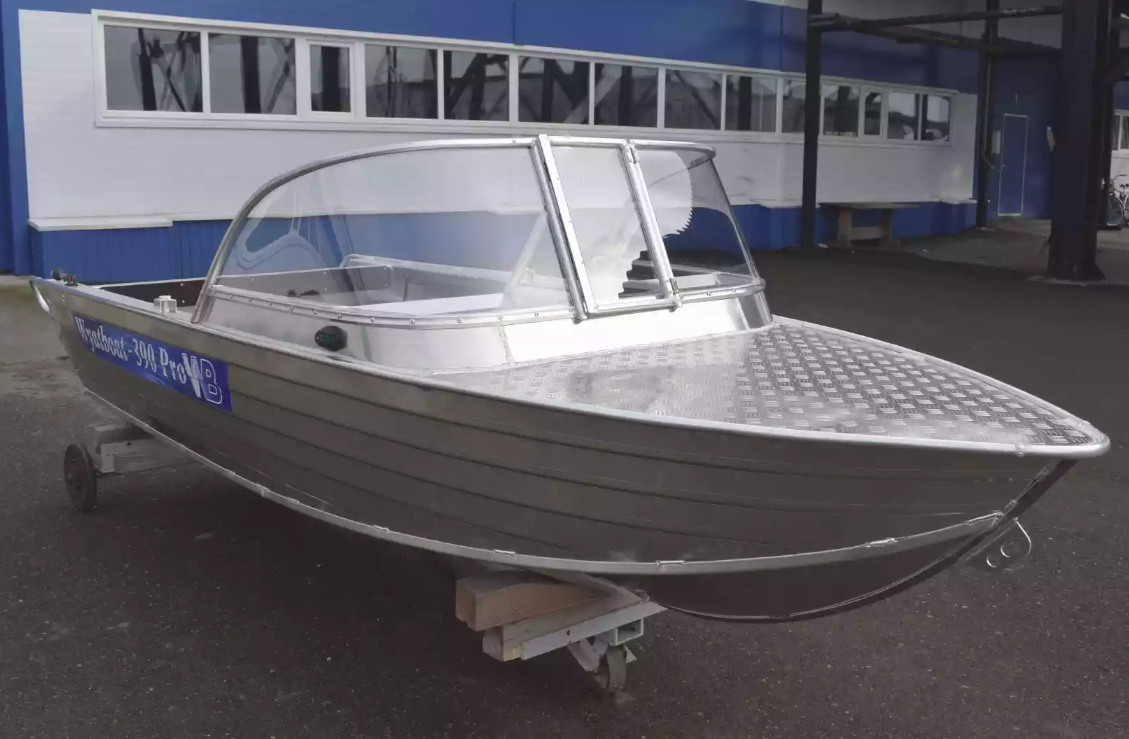 Алюминиевая лодка Wyatboat-390 Pro в Сургуте