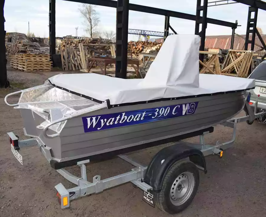 Алюминиевая лодка Wyatboat-390 C в Сургуте
