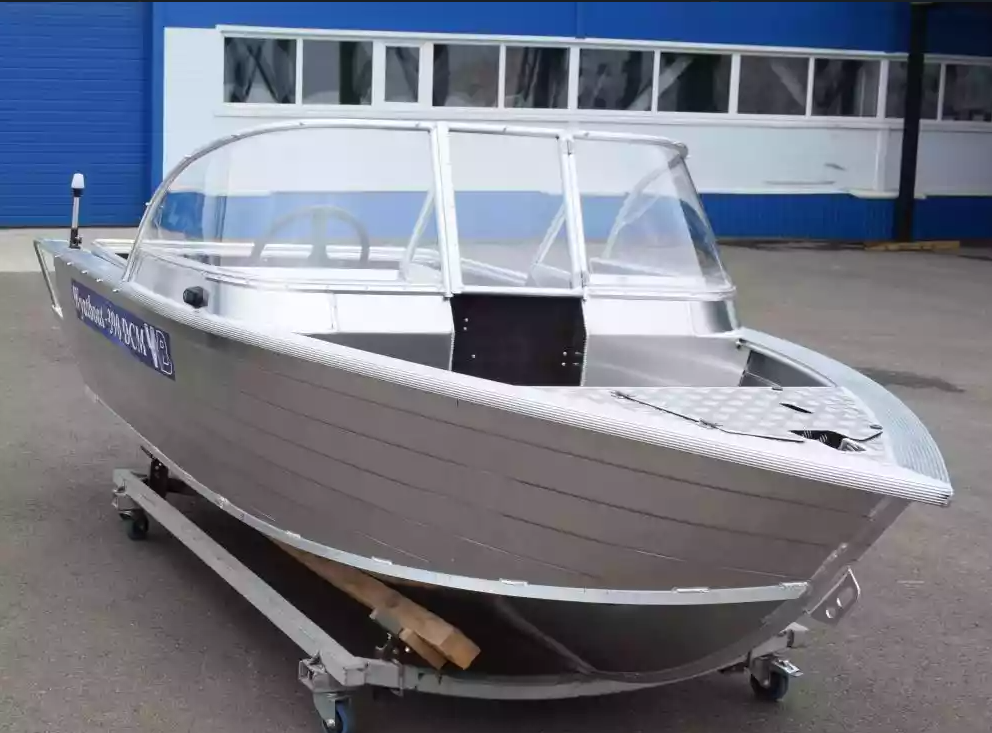 Алюминиевая лодка Wyatboat-390 DCM Увеличенный борт в Сургуте