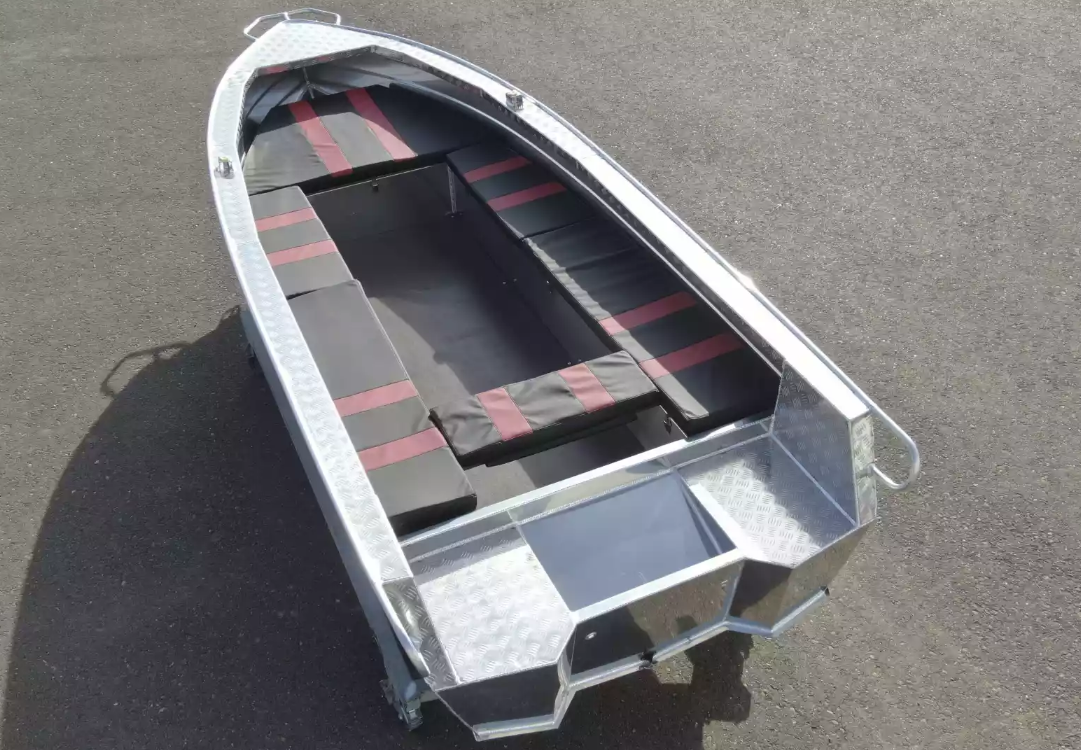 Алюминиевая лодка Wyatboat-390РМ увеличенный борт в Сургуте