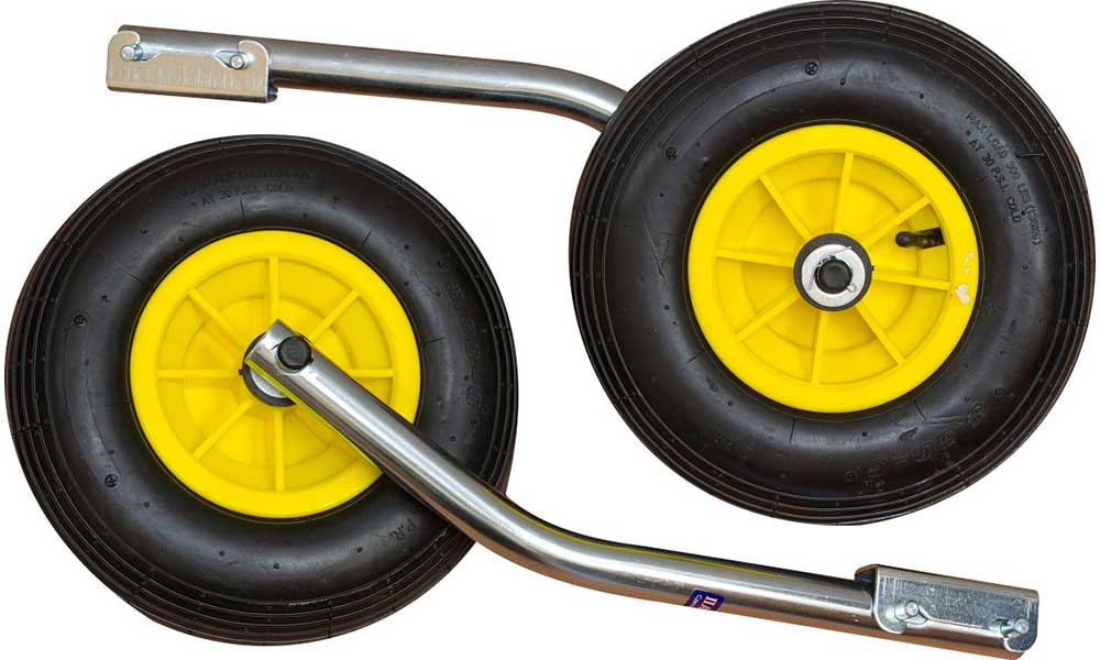 Транцевые колеса 330 мм модульные удлиненные в Сургуте