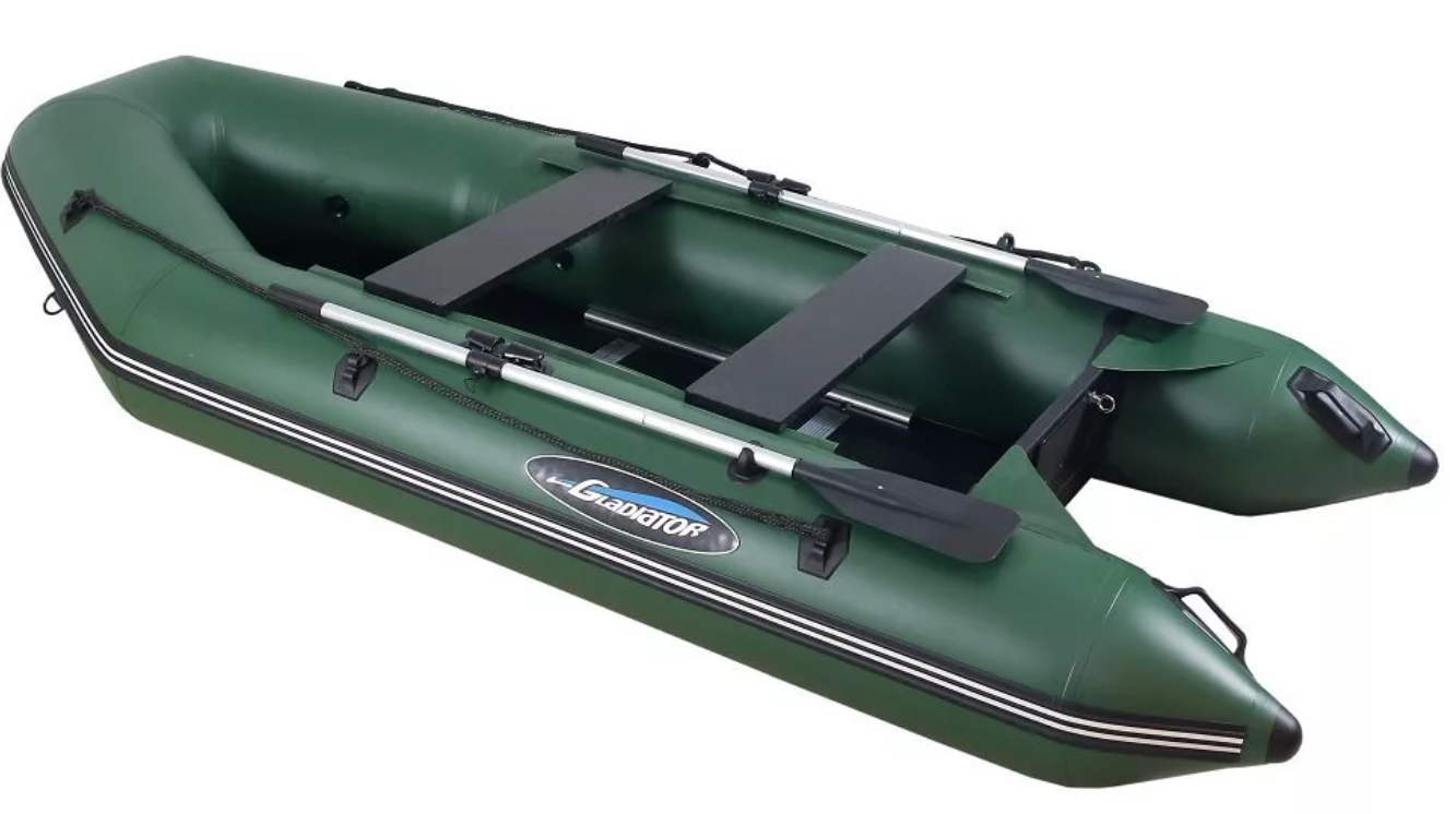 МОТОРНО-ГРЕБНАЯ ЛОДКА ПВХ GLADIATOR A 280 ТК С ФАНЕРНЫМ ДНОМ в Сургуте