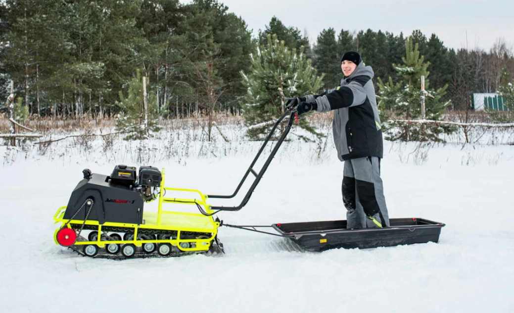 Мотобуксировщик Бурлак ХОЗЯИН-1 (капот ткань) в Сургуте