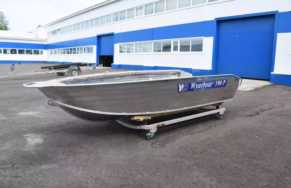 Алюминиевая лодка Wyatboat-390Р Увеличенный борт в Сургуте