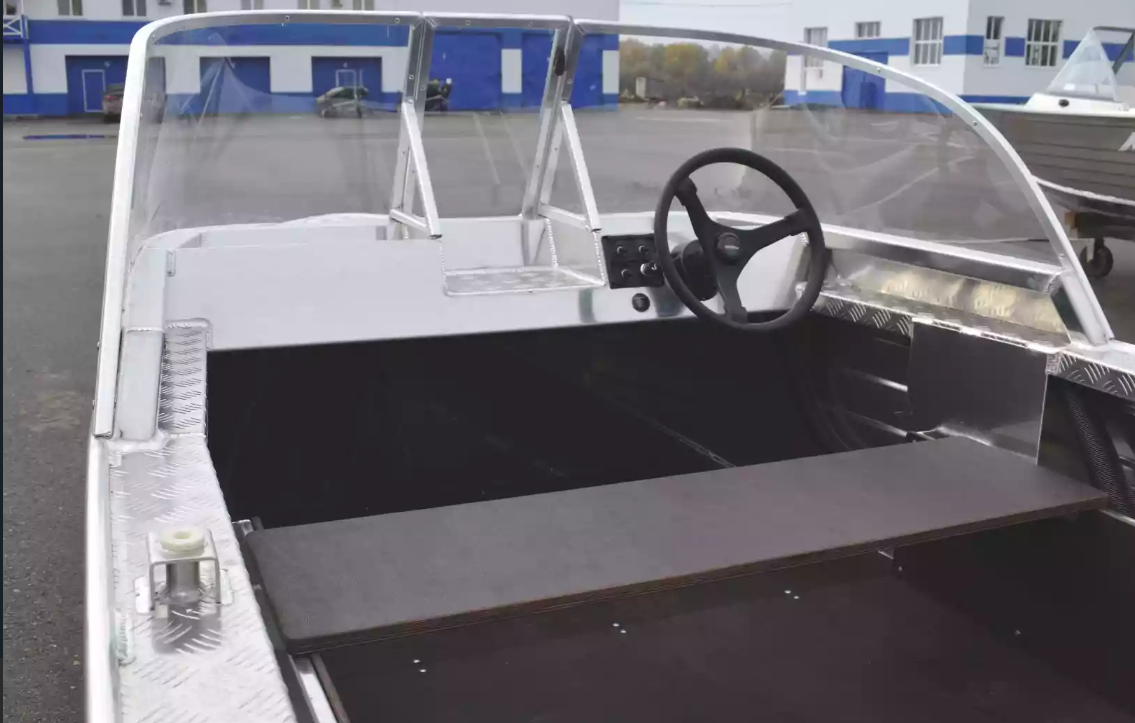Алюминиевая лодка Wyatboat-390 Pro в Сургуте