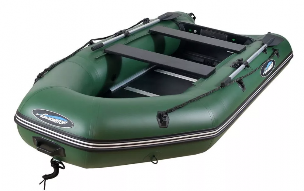 МОТОРНО-ГРЕБНАЯ ЛОДКА ПВХ GLADIATOR A 320 ТК С ФАНЕРНЫМ ПОЛОМ в Сургуте