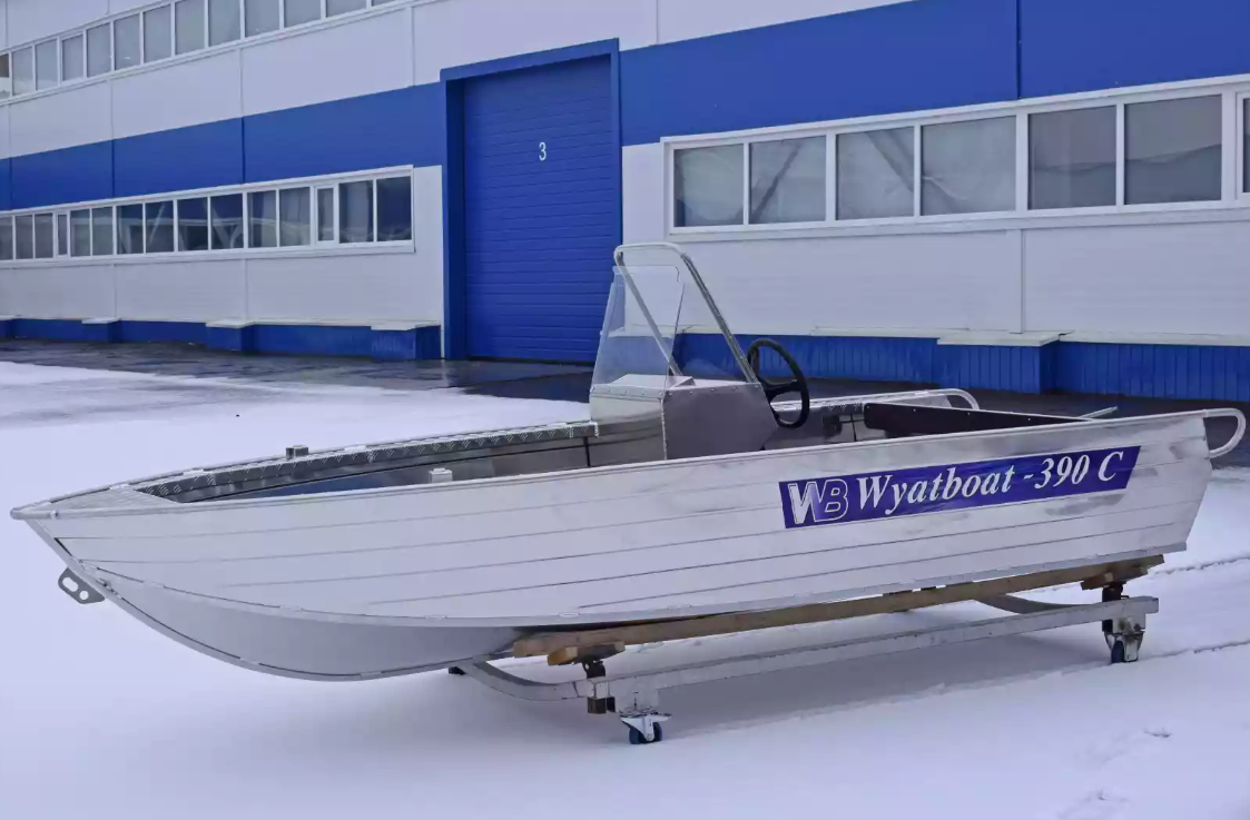 Алюминиевая лодка Wyatboat-390 C в Сургуте