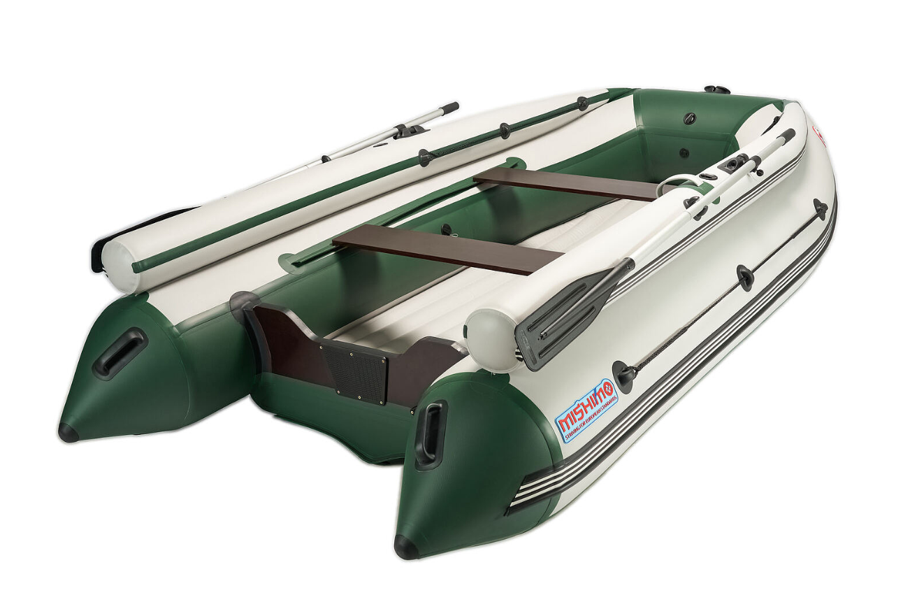 КОМПЛЕКТ ЛОДКА MISHIMO FAMILY LITE 370 + МОТОР MARLIN MP 9.9 AMHS PROLINE FORCE в Сургуте