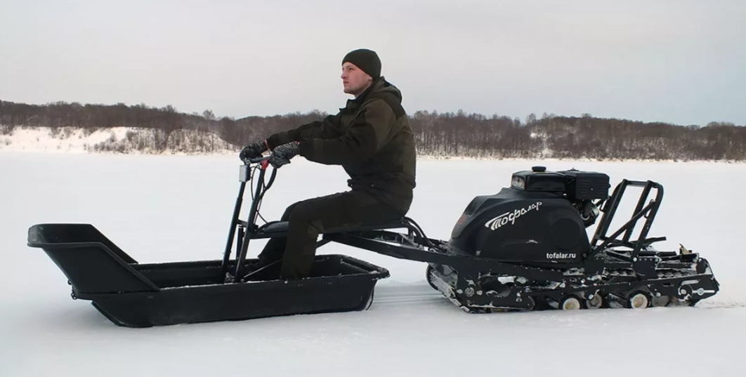 Мотобуксировщик Тофалар 500 с модулем Толкач в Сургуте
