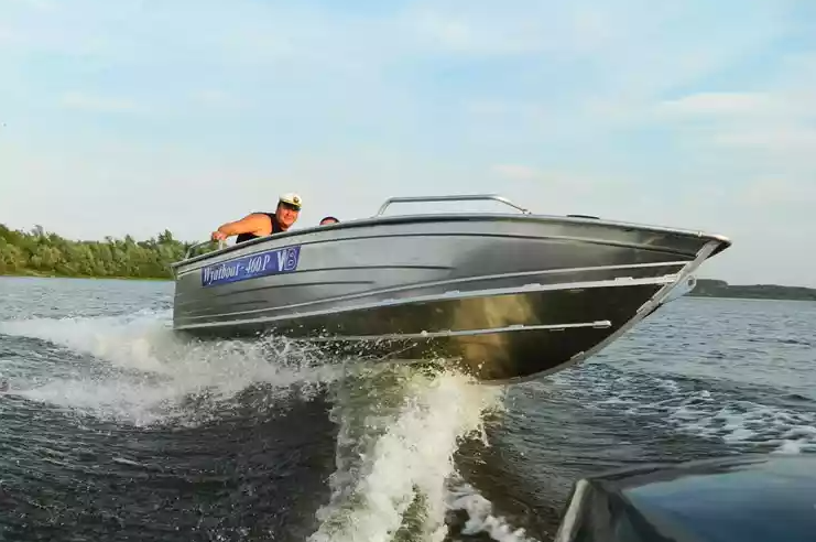 Алюминиевая лодка Wyatboat-460 P в Сургуте