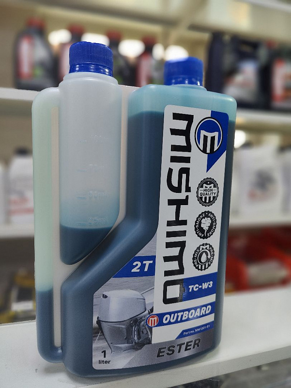 Масло MISHIMO 2T OUTBOARD (ESTER) полусинтетика 1 л в Сургуте