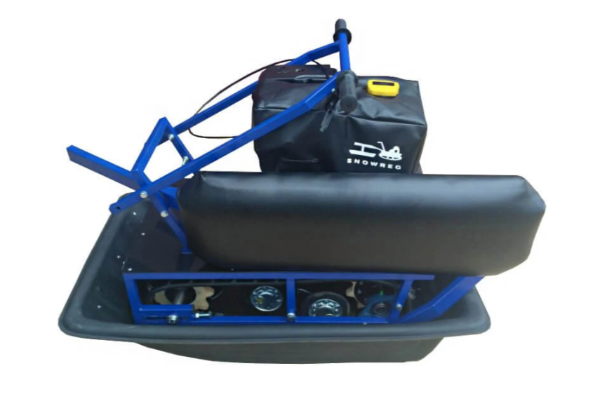 Мини-мотобуксировщик Альбатрос-М с фарой в Сургуте