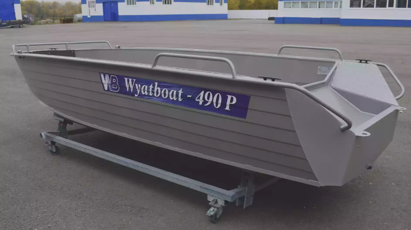 Алюминиевая лодка Wyatboat-490 P в Сургуте
