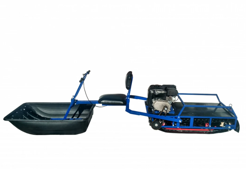 Мотобуксировщик толкач Альбатрос-XL8 с модулем. С фарой, склизы в Сургуте