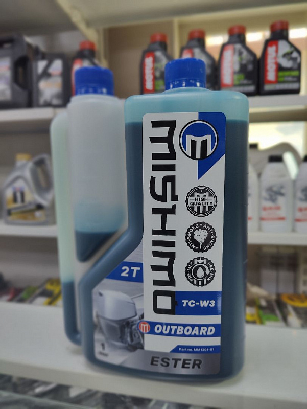 Масло MISHIMO 2T OUTBOARD (ESTER) полусинтетика 1 л в Сургуте