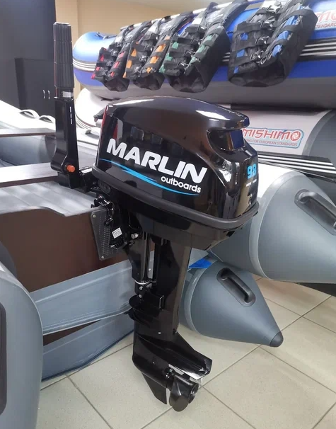 КОМПЛЕКТ ЛОДКА MISHIMO LITE 350 + МОТОР 9,8 Л.С. в Сургуте