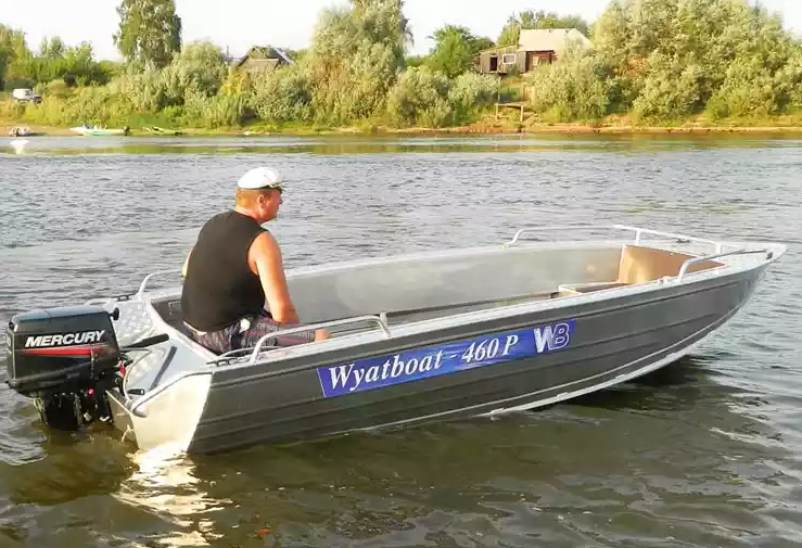 Алюминиевая лодка Wyatboat-460 P в Сургуте