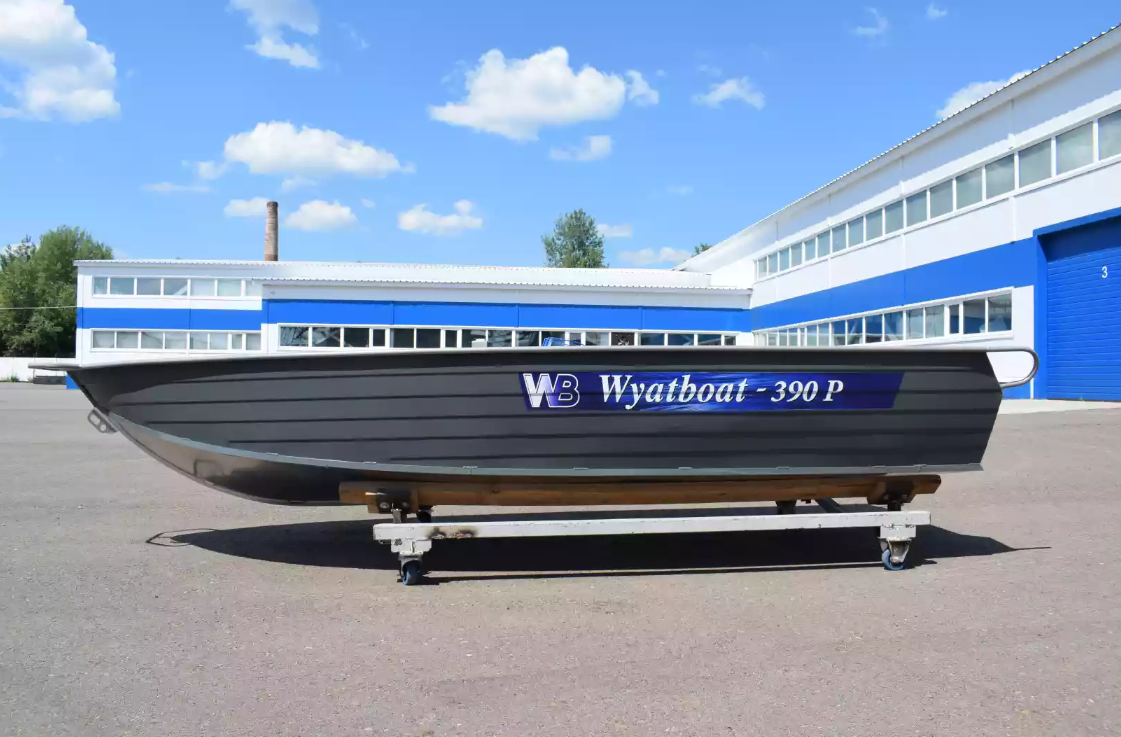 Алюминиевая лодка Wyatboat-390Р Fish в Сургуте