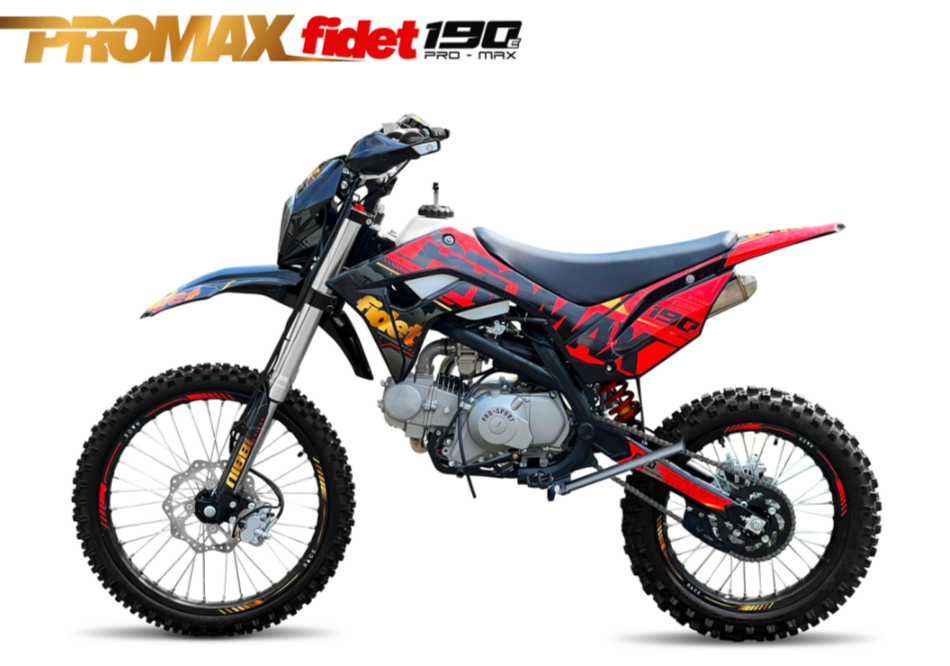 Мотоцикл (питбайк) PROMAX FIDET (ФАЙДЕТ) 190E MAX PRO LUX 19/16 в Сургуте
