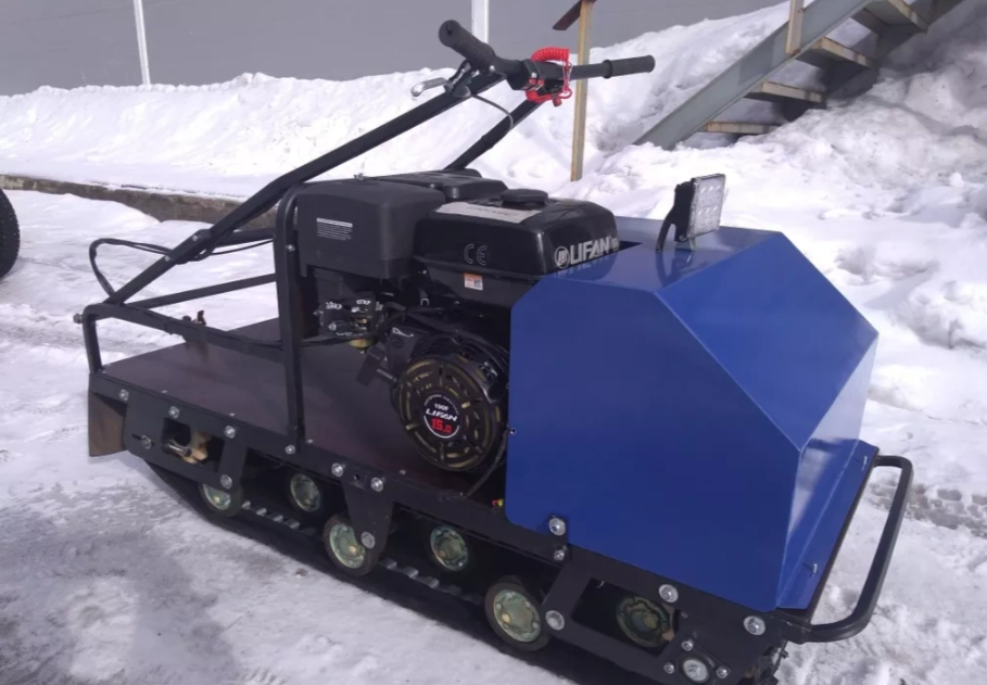 Мотобуксировщик AhtaR ЗИМА с реверсом (задний ход) в Сургуте