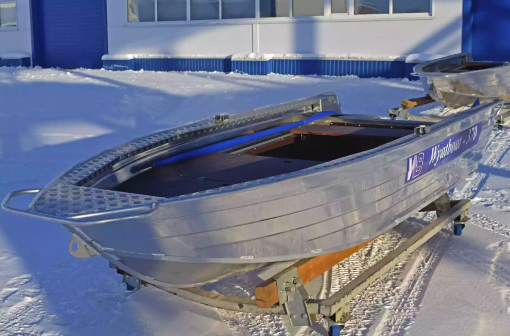 Алюминиевая лодка Wyatboat-370 Р FISH в Сургуте