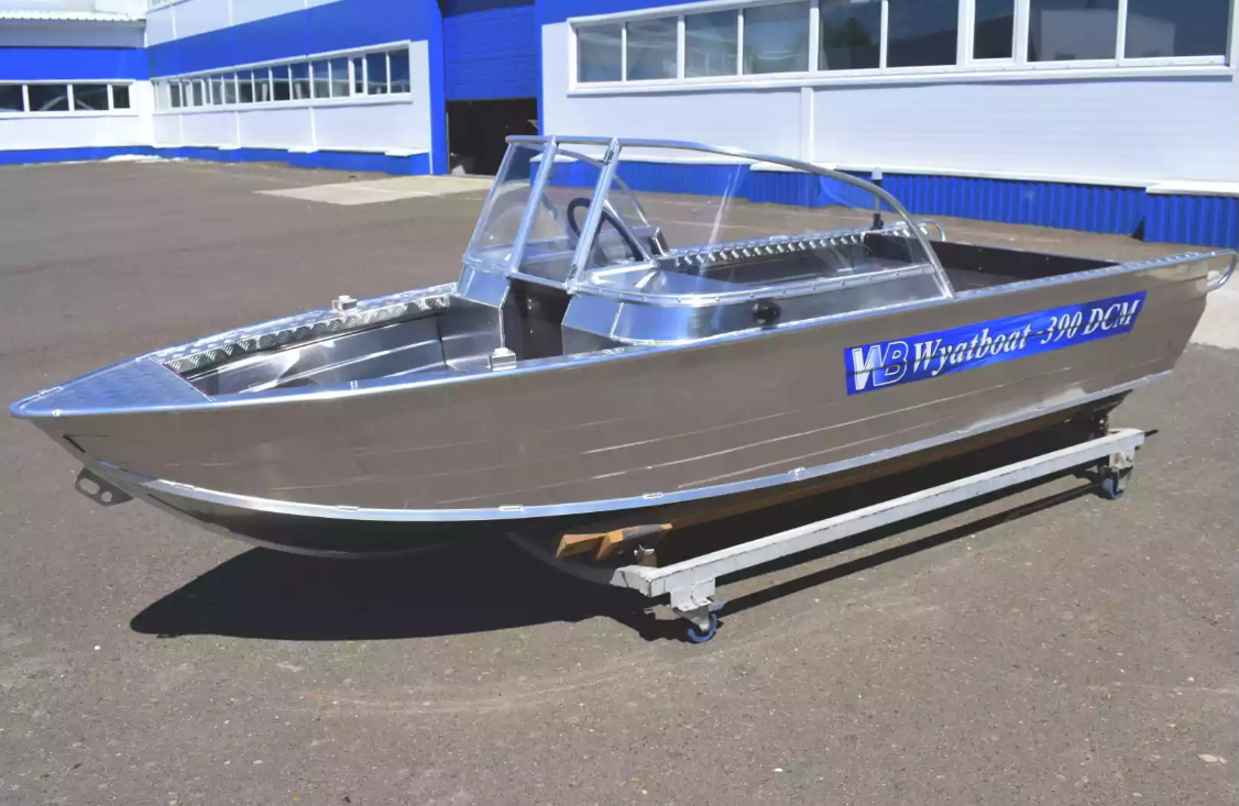 Алюминиевая лодка Wyatboat-390 DCM в Сургуте