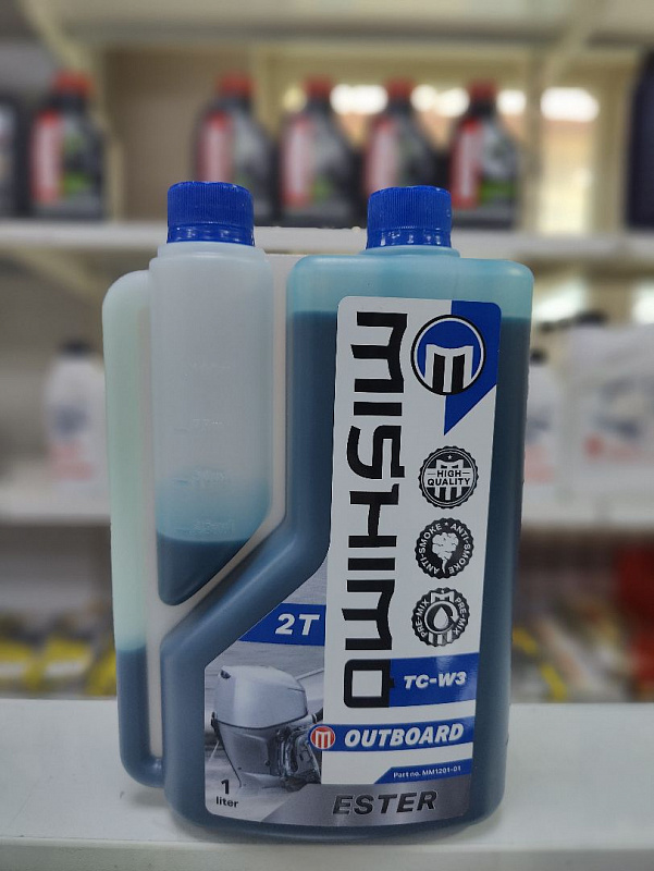 Масло MISHIMO 2T OUTBOARD (ESTER) полусинтетика 1 л в Сургуте