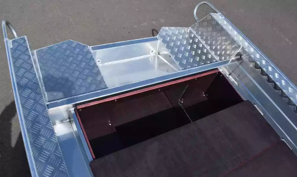 Алюминиевая лодка Wyatboat-390Р Fish в Сургуте