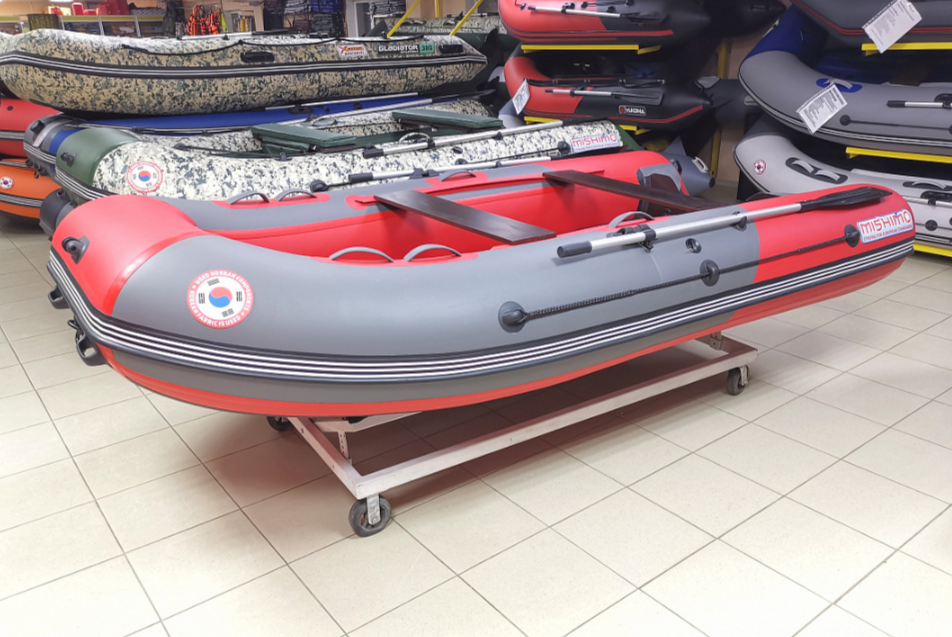 КОМПЛЕКТ Лодка MISHIMO PRO 350 + ЛОДОЧНЫЙ МОТОР MARLIN MP 9.9 (20) AMHS PRO в Сургуте