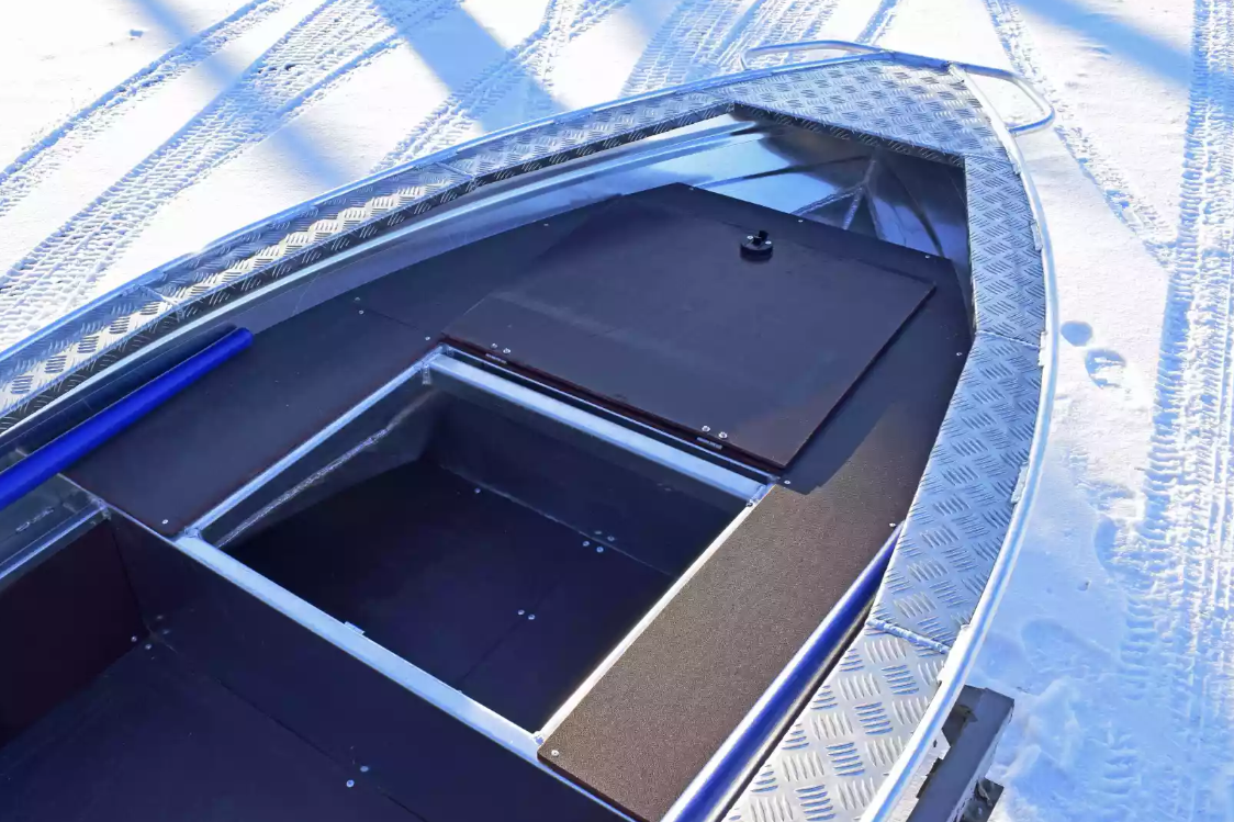 Алюминиевая лодка Wyatboat-370 Р FISH в Сургуте