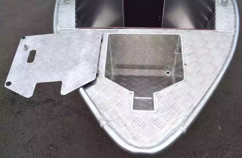 Алюминиевая лодка Wyatboat-390 DCM Увеличенный борт в Сургуте