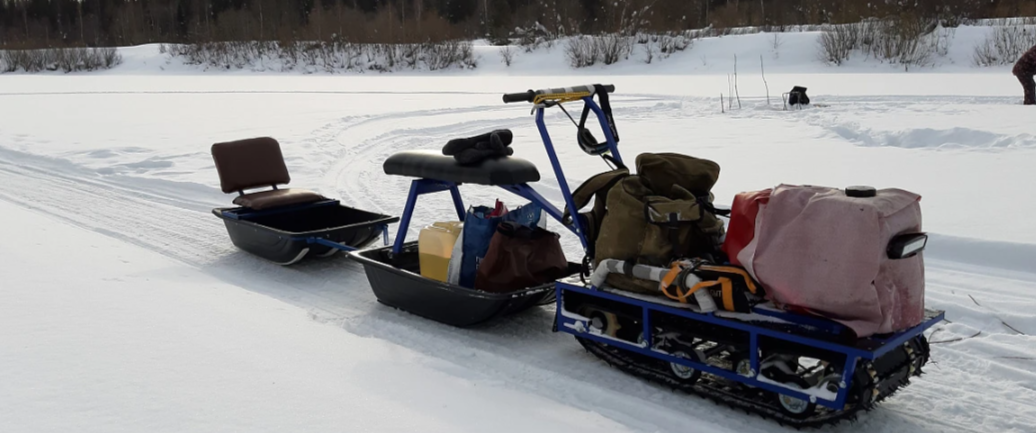 Мотобуксировщик Альбатрос-L 9 без фары в Сургуте