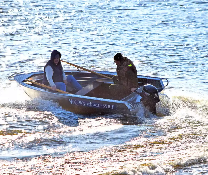 Алюминиевая лодка Wyatboat-390 P в Сургуте