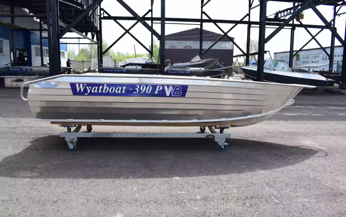Алюминиевая лодка Wyatboat-390Р Увеличенный борт в Сургуте