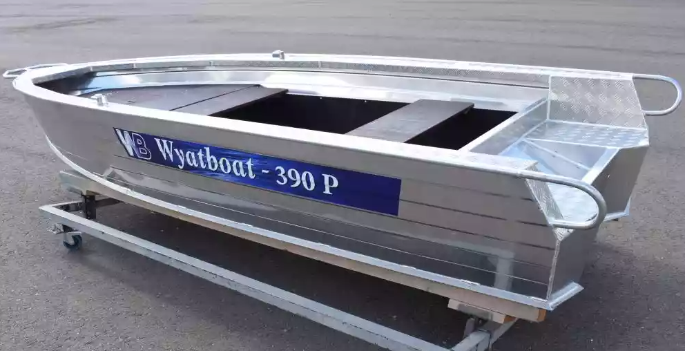Алюминиевая лодка Wyatboat-390Р Fish в Сургуте