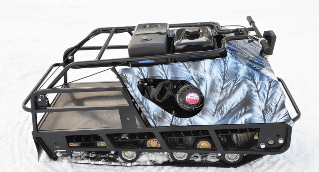 Мотобуксировщик Irondog (Железная собака) M500 20  Камуфляж Охотник в Сургуте