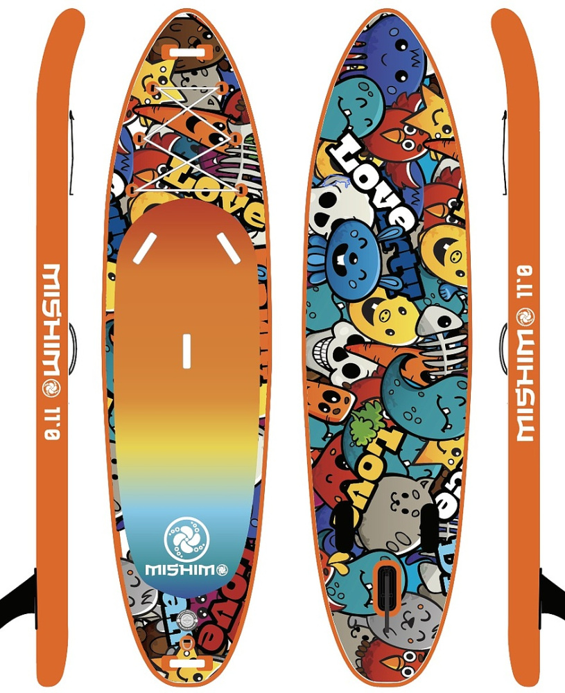 SUP (САП) Доска MISHIMO CRAZY-LINE 10.6’ (325см) в Сургуте