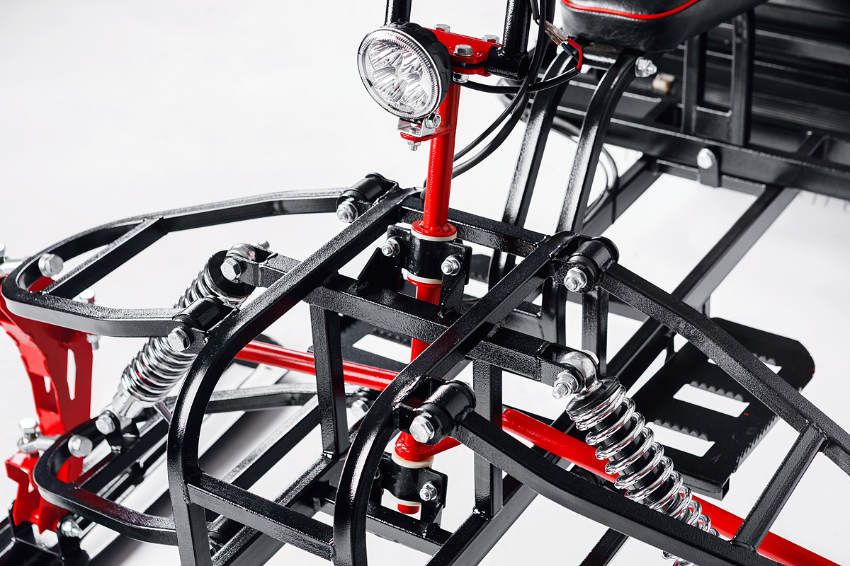 Лыжный модуль IKUDZO с подогревом ручек металлические лыжи в Сургуте